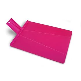 Joseph Joseph Chop 2 Pot Chopping Board, Rasberry Pink, Large