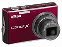 Nikon Coolpix S710 14.5MP Digital Camera with 3.6x Wide Angle Optical Vibration Reduction (VR) Zoom (Deep Red)
