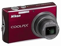 Nikon Coolpix S710 14.5MP Digital Camera with 3.6x Wide Angle Optical Vibration Reduction (VR) Zoom (Deep Red)