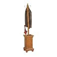 Woodland Oak Coat Rack with Umbrella Stand By Powell Furniture