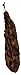 Plush Animal Tail Costume Clip On Accessory Theater, Halloween, or Furry Fun Beaver
