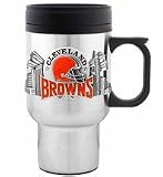Cleveland Browns NFL Pewter Stainless Steel Travel Mug
