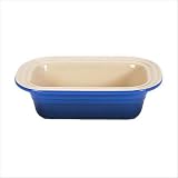 Le Creuset Stoneware Deep Dish Loaf Pan, Cobalt
