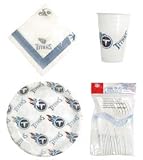 Tennessee Titans 96 Piece Plastic Dinnerware Set by AWM