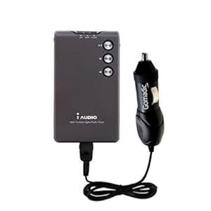 Rapid Car / Auto Charger for the Cowon iAudio M3 - uses Gomadic TipExchange Technology