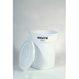 Rubbermaid Commercial Brute HDPE Waste Lid, Round, for 2632 Brute Containers, 22-1/4