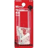Bulldog Plastic Mirror Holder Kit-4 Pkg 230905, 4 Item(s) Order