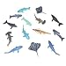 Under The Sea Animals Fish Plastic Favor Toys 14 Per Pack_s-1