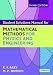 Mathematical Methods for Physics And Engineering by M. P. Hobson and K. F. Riley (2006, Paperback, Solution Manual) : M. P. Hobson, K...