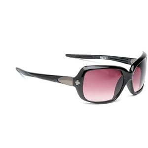 Spy Dynasty Sunglasses In Black Gloss-Merlot Fade