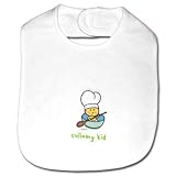 Diaper Stars Culinary Kid Bib (White)