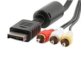 Playstation/PS2/PSX AV to RCA Cable