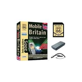 Route 66 Mobile Britain Symbian 60 Satellite Navigation Software & BT GPS Receiver
