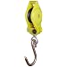 Campbell CHB300 3" Hand Line Utility Block with Swivel Meat Hook, 5/8" Rope, 3" Sheave