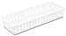 Sterilite 16078024 Slim Storage Tray, White, 24-Pack