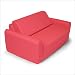Elite Products 32-4200-608 - Red Children's Foam Sleeper Sofa