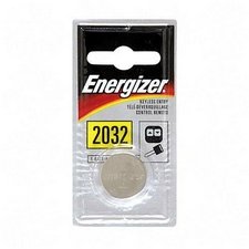 Watch Calculator Battery, 3 Volt, Lithium Coin (EVEECR2032BP) Qty-2 by Eveready