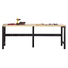 Metal Box Industries COS-SVBNCH MBI Garage Storage System - Workbench, Silver/Black