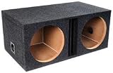 Atrend E10Dv B Box Series 10-Inch Dual Vented Enclosure with Divided Chambers