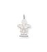 925 Sterling Silver Martial Arts Uniform Charm Pendant