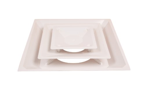 Eger Products Ea312w Sp White 12 Inch Duct Ceiling Diffuser