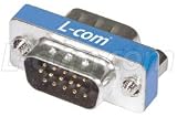 Slimline Gender Changer, HD15 Male / Male (VGA Coupler)