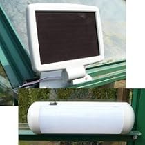 SOLAR SHED RECHARGEABLE LIGHT (702)- LIGHT UP YOUR SHED/GREENHOUSE/GAZEBO/ IDEAL FOR CAMPING.