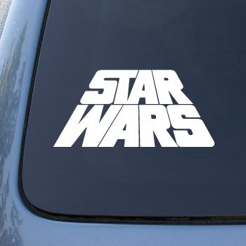  STAR WARS - Vinyl Decal Sticker #A1372 | Vinyl Color: White