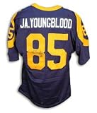 Jack Youngblood Signed Rams Throwback Jersey