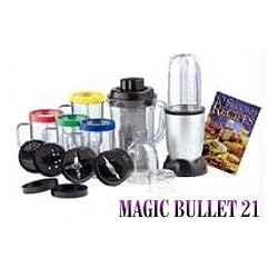 Magic Bullet 21 Piece Set with Blender/juicer