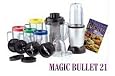 Magic Bullet 21 Piece Set with Blender/juicer
