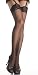 Leg Avenue Women's Sheer Thigh Highs with Lace Top #1011