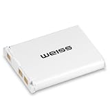 Weiss Akku f&uuml;r Olympus Li-40B Li-42B Li-Ion Akku f&uuml;r Casio Exilim Zoom,  Fuji FinePix und Nikon Coolpix