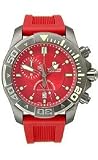 Victorinox Swiss Army Dive Master 500 Chrono Red Dial Men'swatch #241422