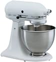 KitchenAid K45SSWH Stand Mixer, 4.5 Qt. Classic
