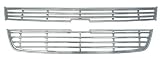 2004 - 2005 Chevrolet Colorado High Impact Triple Chrome Plated ABS Grille Grill Inserts Overlays