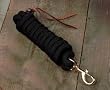Hamilton 10' x 5/8" Cowboy Braided Poly Lead, Black