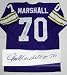 Jim Marshall Minnesota Vikings Autographed NFL Throwback Jersey