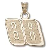 14k NASCAR Dale Earnhardt Jr. Number 88 Large Charm