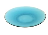 Vagary Blue Collection - Set of 4 - 8.5 Inch Stoneware Appetizer Plates by Caldo-Freddo