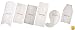 Shop Fox D3294 Scraper Set, 6-Piece