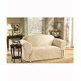 Surefit Sofa Slipcover Damask Champagne Couch Decor