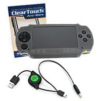Sony PlayStation Portable (PSP) FlexiSkin Starter Kit (ClearTouch Crystal, Coral Pink) by BoxWave Corporation