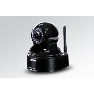 Astak Pan/Tilt Night Vision IP Network Camera, Black