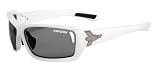 Tifosi Mast T-VP500 Polarized Dual lens Sunglasses,Matte White Frame/Smoke Polarized Fototec Lens,One Size