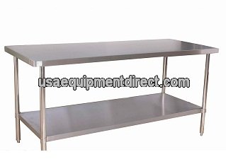 All Stainless Steel Premium Work Table 30x60 All Stainless Steel Premium Work Table 30x60