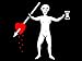 JOLLY ROGERS JOHN QUELCH PIRATE FLAG