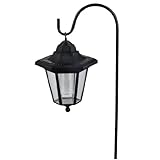 Hanging Solar Coach Lights - Solar Hanging Tree Lamps and Path Lights - Set of Two Lights