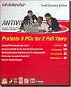 Bitdefender Antivirus 2009 - 2 Yr/5Pc