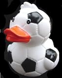 Soccer Ball Rubber Ducky
